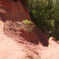 Photo de France - Le Colorado provençal, Rustrel et Roussillon